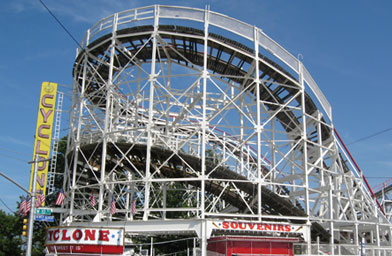 
                    The Cyclone will celebrate its 80th birthday this year. It's a national landmark.
                                            (Jesse Shapins)
                                        