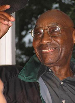 
                    Frankie Manning in Herrang Dance Camp, summer of 2005.
                                        