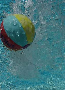 
                    Splashing around in the pool is also an everyday thing in Tampa.
                                            (Thomas Sabo)
                                        