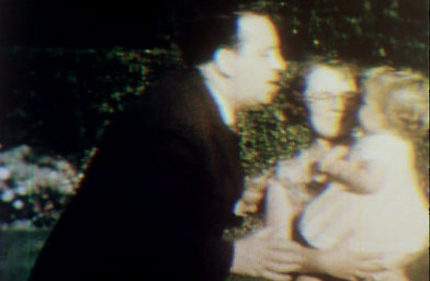 
                    A still from Alfred Hitchcock's home movies.
                                            (Academy Film Archive)
                                        