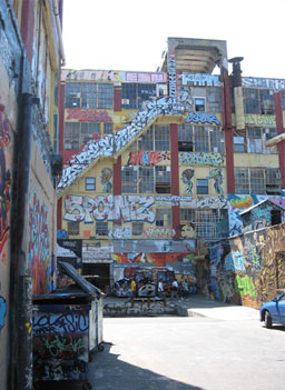 
                    The Five Pointz Graffiti Aerosol Art Museum in Long Island City, NY.
                                            (Laura Starecheski)
                                        