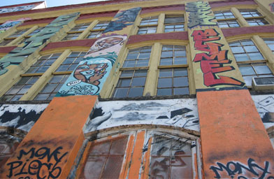 
                    One of the walls at Five Pointz.
                                            (Laura Starecheski)
                                        