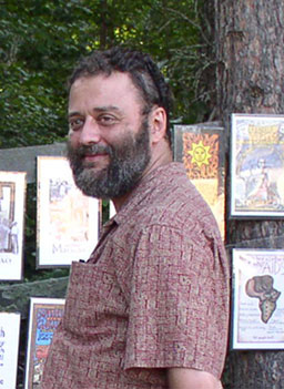 
                    Ricardo L. Morales participates in an outdoor display.
                                            (Ricardo Morales)
                                        