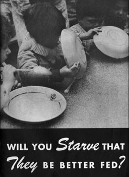 
                    The cover of a brochure soliciting recruits for the University of Minnesota starvation study.
                                        