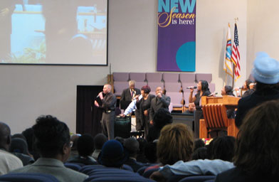 
                    The choir at The Church of The Lord.
                                            (Mhari Saito)
                                        