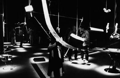 
                    Mixed instruments from "Rainforest IV" at Lincoln Center in New York City in 1998.
                                            (Stan Ries)
                                        