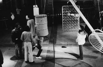 
                    Mixed instruments at the Institute of Contemporary Art in Philadelphia in 1979.
                                            (John Driscoll)
                                        