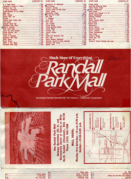 
                    An original mall brochure circa 1977.
                                            (Mhari Saito)
                                        