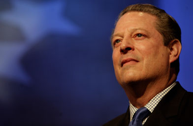 
                    Former US Vice President Al Gore listens to a panel discussion at the Clinton Global Initiative in New York on Sept. 26, 2007.
                                            (NICHOLAS ROBERTS/AFP/Getty Images)
                                        