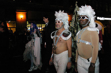 
                    Revellers at the New York City Halloween Parade in 2005.
                                            (Chris Cho / Flickr)
                                        