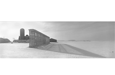 
                    This is a copy of "Corn Crib," taken by Chris Faust, a St. Paul, Minn.-based photographer who specializes in long exposure silver gelatin prints.
                                            (Chris Faust)
                                        