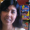 Mariya Sher Ali works behind the counter