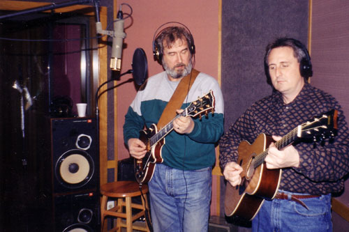 
                    John and Bill in the studio.
                                            (Sean Giaier)
                                        