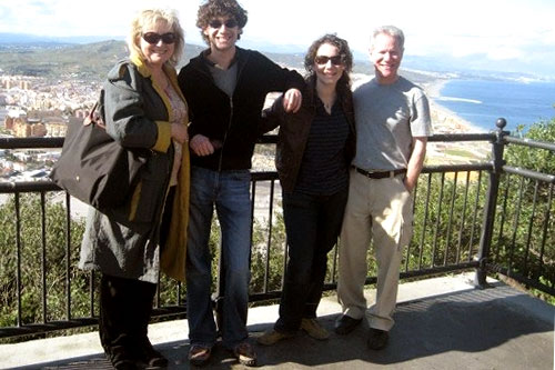 
                    The Polk Family (from left to right): Bozena, David, Michelle and Howard Polk
                                            (Courtesy David Polk)
                                        
