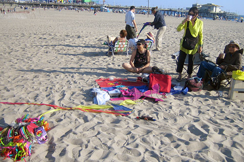 
                    The Wongs rest after their kite party.
                                            (Krissy Clark)
                                        