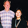 Michelle Singer and Bruce Babbitt, July 4, 1998