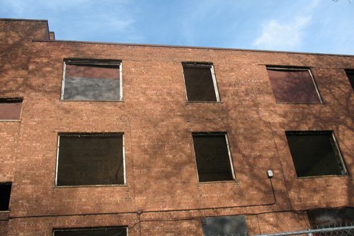 
                    The structure is the last remaining of the Jane Addams home on Chicago's West Side.
                                            (Laurie Stern)
                                        