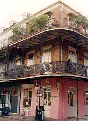 
                    A New Orleans street corner.
                                            (Tamara Keith)
                                        