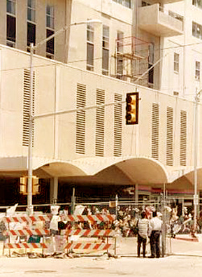 
                    The Alfred P. Murrah Federal Building in Oklahoma City Federal Building just months after its bombing.
                                            (Tamara Keith)
                                        