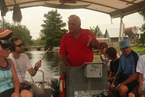 
                    Michael May on a swamp tour.
                                            (Daniel May)
                                        