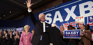 Rally For GA Senate Candidate Saxby Chambliss