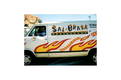 
                    Sal e Brasa Delivery Van
                                            (Courtesy Sal e Brasa)
                                        