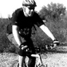 Charles Wommack on his bike