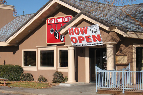 
                    The Cast Iron Cafe
                                            (Sarah Gustavus)
                                        